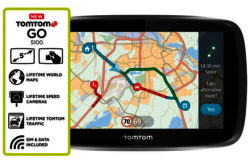 TomTom GO 5100 5 Inch Lifetime Maps & Traffic Worldwide